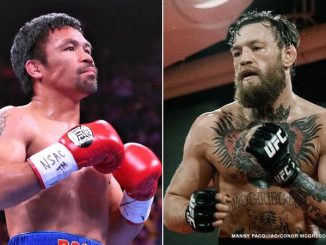 菲律賓拳王Manny Pacquiao將與MMA巨星Conor Mcgregor於2021年對戰