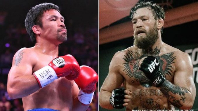 菲律賓拳王Manny Pacquiao將與MMA巨星Conor Mcgregor於2021年對戰