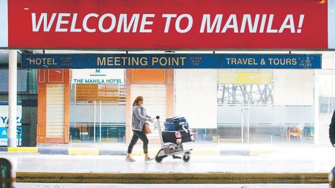 外國旅客目前尚未允許入境菲律賓
