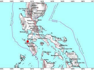 八打雁Batangas於下午5點多發生5.3級地震
