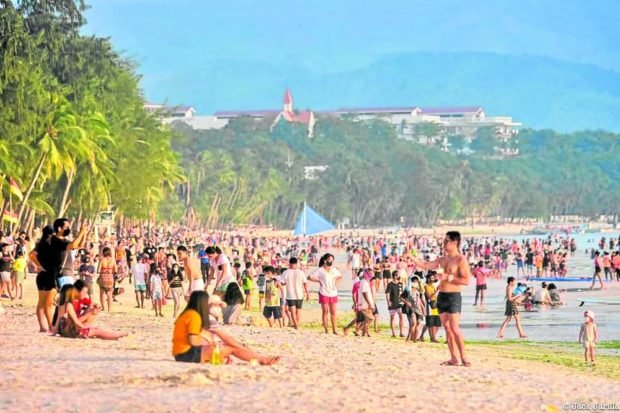 長灘島boracay三月旅客人數創新高