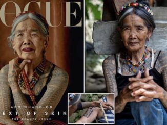 106歲菲律賓第一紋身師Apo Whang-Od登上Vogue雜誌