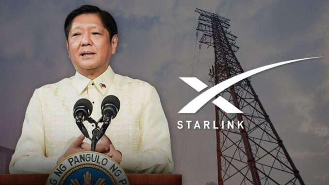 菲總統Marcos將與Starlink合作改善菲網路速度