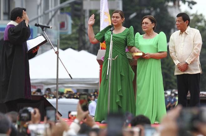 菲前總統杜特地表示女兒被彈劾將競選副總統