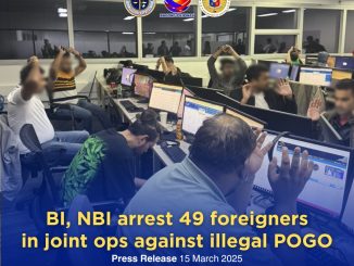 帕賽博彩公司POGO大樓新雙龍遭突襲逮補49名外國人