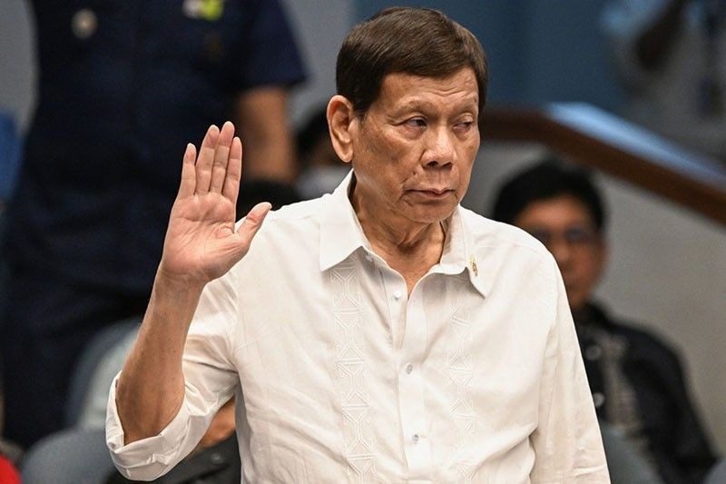 菲前總統杜特蒂Duterte今日回國遭警方依國際刑事法逮捕