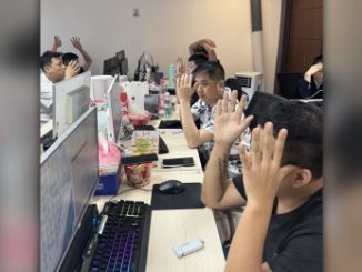 突襲馬卡蒂偽裝保險公司的詐騙中心逮捕多人包含2名台灣人