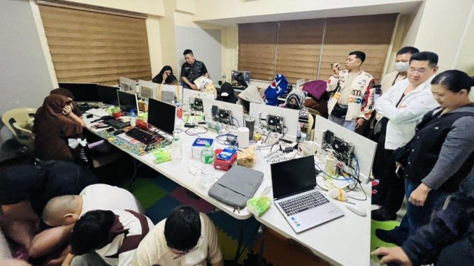 搗毀Malate博彩公司轉愛情詐騙抓獲台灣人8中國人和30菲律賓人