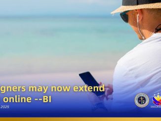 菲律賓移民局BI公告外國人現可線上延長簽證