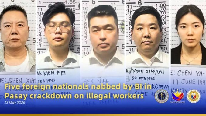 帕賽賭場突擊檢查含台灣女性5人遭逮捕涉非法務工與逾期滯留