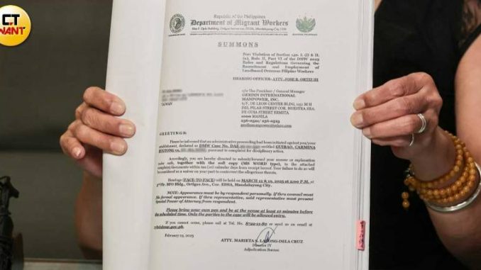 自費帶菲籍看護就醫遭誣告合法雇主恐被跨海通緝