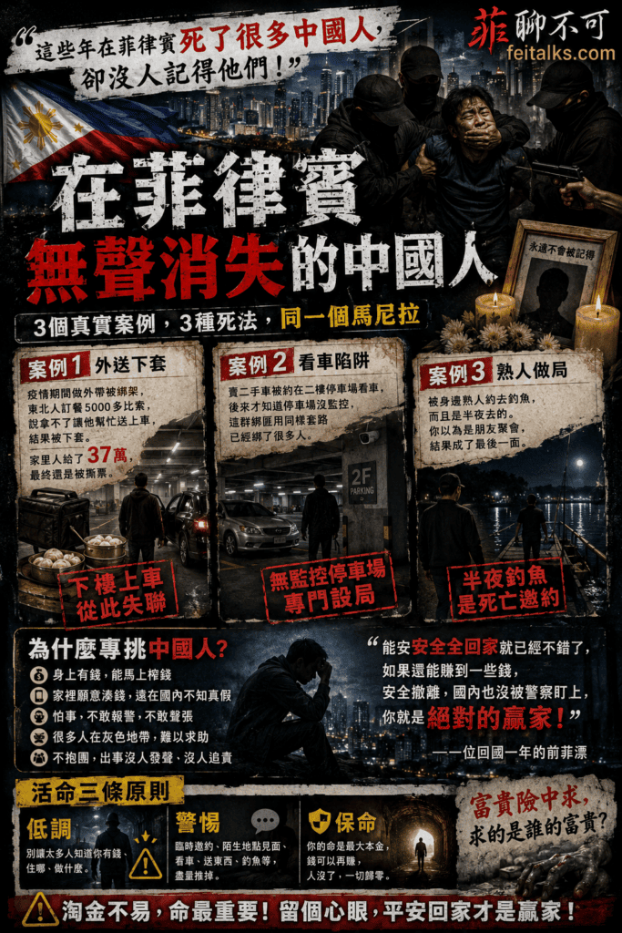 在菲律賓無聲消失的中國人