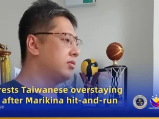 台灣人駕車撞人逃逸被捕並逾期滯留7年以及偽造菲籍身分